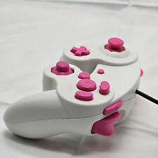 Controle GameCube feito sob medida, Gamepad NGC rosa no branco, Wii e Switch comprar usado  Enviando para Brazil