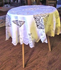 Vtg table tablecloth for sale  Thomaston