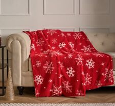 Christmas throw blanket for sale  PORTSMOUTH