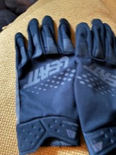 Leatt gloves black for sale  SITTINGBOURNE