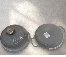 Novo Forno de Pão de Ferro Fundido Esmaltado Le Creuset em Cinza Francês comprar usado  Enviando para Brazil