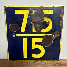 Original enamel railway for sale  STONE