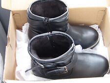 Black ankle boots for sale  WELLINGBOROUGH