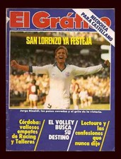 SOCCER RIVER PLATE 0 vs FLAMENGO 3 LIBERTADORES CUP 1982 - Revista El Grafico comprar usado  Enviando para Brazil