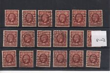 GB - Fotogravura George V (803) - Valor 1.5d - 18 cópias - usado, usado comprar usado  Enviando para Brazil