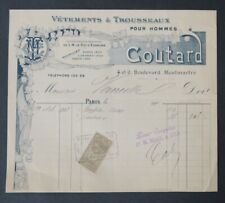 Facture 1900 paris d'occasion  Nantes-