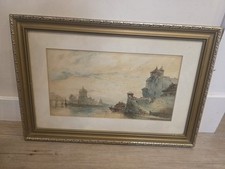 Antique painting marine for sale  WOODHALL SPA