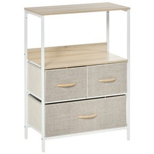 Homcom white drawer for sale  GREENFORD