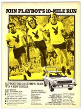 1978 JOIN PLAYBOY'S 10 MILE RUN Playboy Vintage 8" X 11" Revista Anúncio Anos 70 M265 comprar usado  Enviando para Brazil