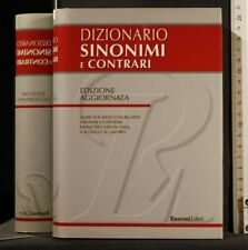 Dizionari sinonimi contrari. usato  Ariccia