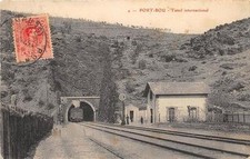 CPA ESPAGNE PORT BOU TUNEL INTERNACIONAL, usado comprar usado  Enviando para Brazil