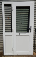 Upvc door white for sale  STROUD