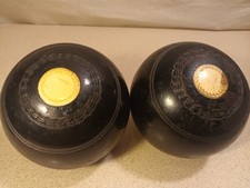 Wooden bowling bowls. for sale  NEWTON-LE-WILLOWS