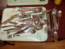 Cutlery set stainless for sale  BOLTON