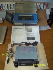 Antigo Old School SONY CASSETE CARRO RÁDIO ESTÉREO XR-6180 PEÇA DE REPARO Não testado comprar usado  Enviando para Brazil