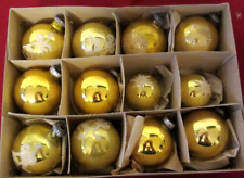 Weihnachtskugeln gold gelb gebraucht kaufen  Wertingen