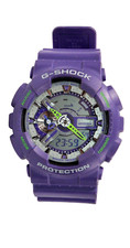 Relógio de pulso masculino CASIO G-SHOCK 5146 ga-110dn analógico digital roxo funcionando comprar usado  Enviando para Brazil