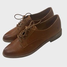 Sapato Oxford Feminino de Couro Marrom Frye com Cadarço Tamanho 9 comprar usado Sapato Oxford Feminino de Couro Marrom Frye com Cadarço Tamanho 9 comprar usado  Enviando para Brazil