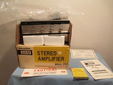 Amplificador estéreo vintage Korvettes XAM modelo 200 comprar usado Amplificador estéreo vintage Korvettes XAM modelo 200 comprar usado  Enviando para Brazil
