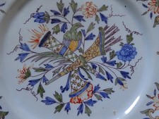 Ancienne assiette faience d'occasion  Thann