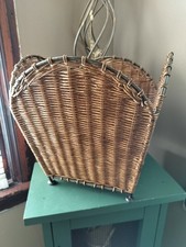 rattan wastebasket for sale  Richmond