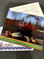 ASSINADO À MÃO Lando Norris F1 MCLAREN 10x8 FOTO AUTOGRAFADA GENUÍNA E CERTIFICADO DE AUTENTICIDADE comprar usado  Enviando para Brazil