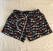 Shorts Sundek Masculino Médio Espinha de Peixe Baú de Natação Praia Surf Malha Forrada 5 em Costura Interna comprar usado  Enviando para Brazil