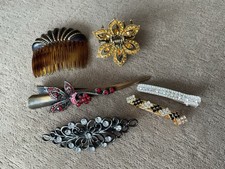 Vintage hair clips for sale  HALIFAX