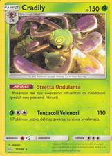 Carta pokemon cradily usato  Villar Focchiardo