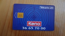 Télécarte f434 keno d'occasion  La Mothe-Achard