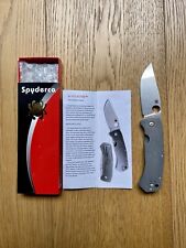 Couteau pliant spyderco d'occasion  Paris XVII