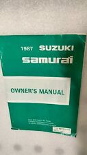 1987 suzuki samurai for sale  Everett