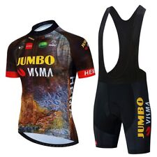 Usado, Conjunto de jersey de ciclismo 19D conjunto de shorts de bicicleta masculino manga curta camisas de bicicleta roupas comprar usado  Enviando para Brazil