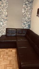 Leder ecksofa braun gebraucht kaufen  Wuppertal