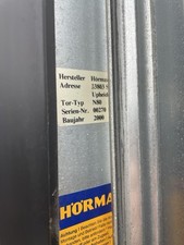 Hörmann garagentor n80 gebraucht kaufen  Kaiserslautern