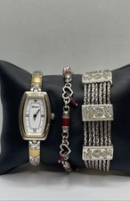 Brighton Reloj y Pulsera Conjunto Joyería Colección segunda mano  Embacar hacia Mexico