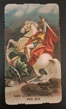 Antico santino holy usato  Italia