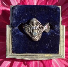 Vtg.sterling silver mermaid for sale  San Diego