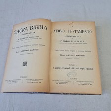 Sacra bibbia 1911 usato  Italia
