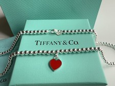 tiffany bead necklace for sale  West Chicago