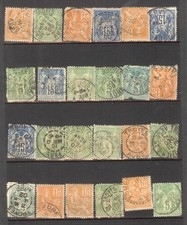 Timbres classique obliteration d'occasion  Saint-Florentin