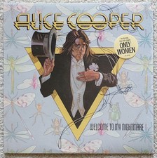 ALICE COOPER - WELCOME TO MY NIGHTMARE VINYL LP SHRINK 1st PRESS OG HYPE STICKER, usado comprar usado  Enviando para Brazil