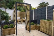 Wooden slatted arch for sale  KIDDERMINSTER