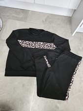 Black tracksuit. leopard for sale  BOREHAMWOOD