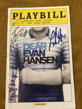 Signed dear evan for sale  Brooklyn