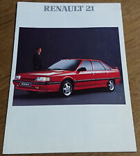 Catalogue publicitaire renault d'occasion  Châteauneuf-sur-Sarthe