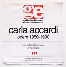 Carla accardi opere usato  Roma