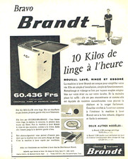 1957 brandt wash d'occasion  Expédié en Belgium