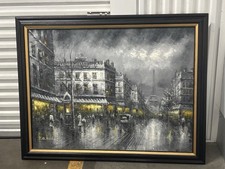 Night paris painting for sale  Lynwood