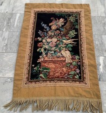 Usado, Tapeçaria francesa vintage lindas flores tapeçaria decoração para casa 3x4 pés comprar usado  Enviando para Brazil